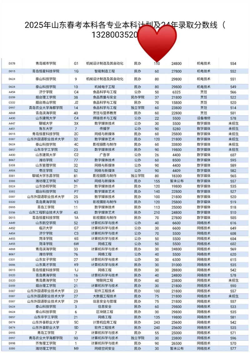 山东春季高考可以报考的学校 山东春季高考可以报考的学校本科