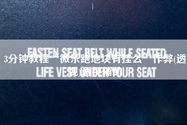 3分钟教程“微乐跑地块有挂么	”作弊(透视)透视辅助