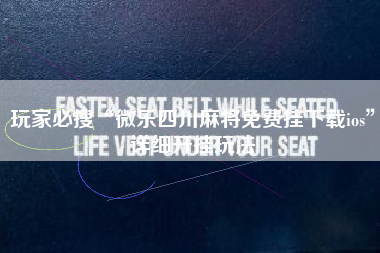 玩家必搜“微乐四川麻将免费挂下载ios”详细开挂玩法