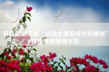 开挂辅助工具“山西大唐麻将外卦神器”科技辅助神器手机