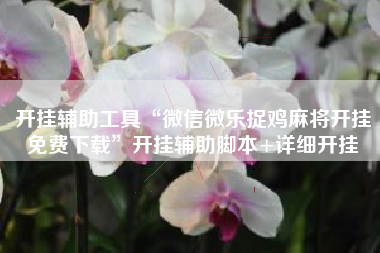 开挂辅助工具“微信微乐捉鸡麻将开挂免费下载”开挂辅助脚本+详细开挂