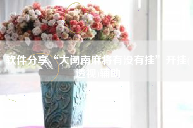 软件分享“大闽南麻将有没有挂	”开挂(透视)辅助