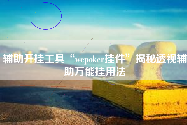 辅助开挂工具“wepoker挂件”揭秘透视辅助万能挂用法
