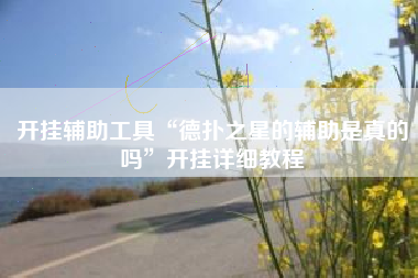 开挂辅助工具“德扑之星的辅助是真的吗	”开挂详细教程