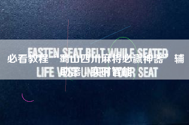 必看教程“蜀山四川麻将必赢神器”辅助器 - 实时智能