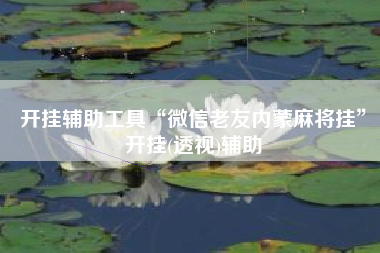 开挂辅助工具“微信老友内蒙麻将挂	”开挂(透视)辅助